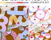 Pastel Garden Complete Classroom Decor Bundle | Editable Classroom Setup Kit