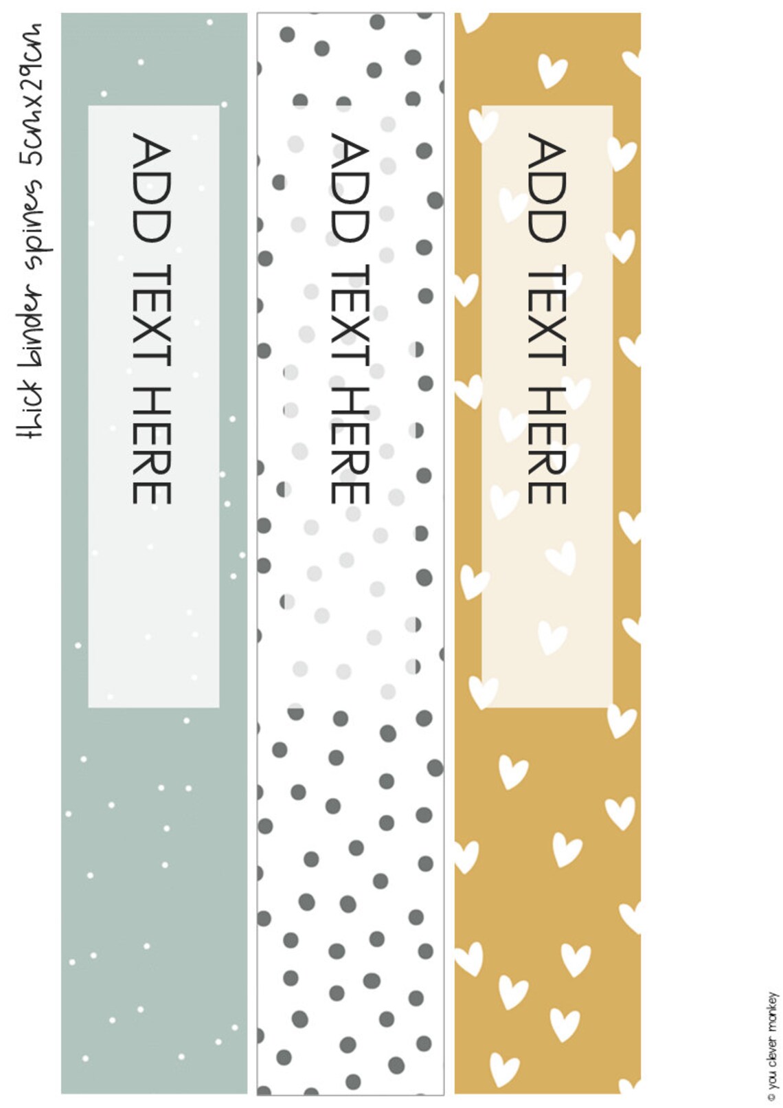 BOHO RAINBOW Binders Book Covers Pack | Etsy