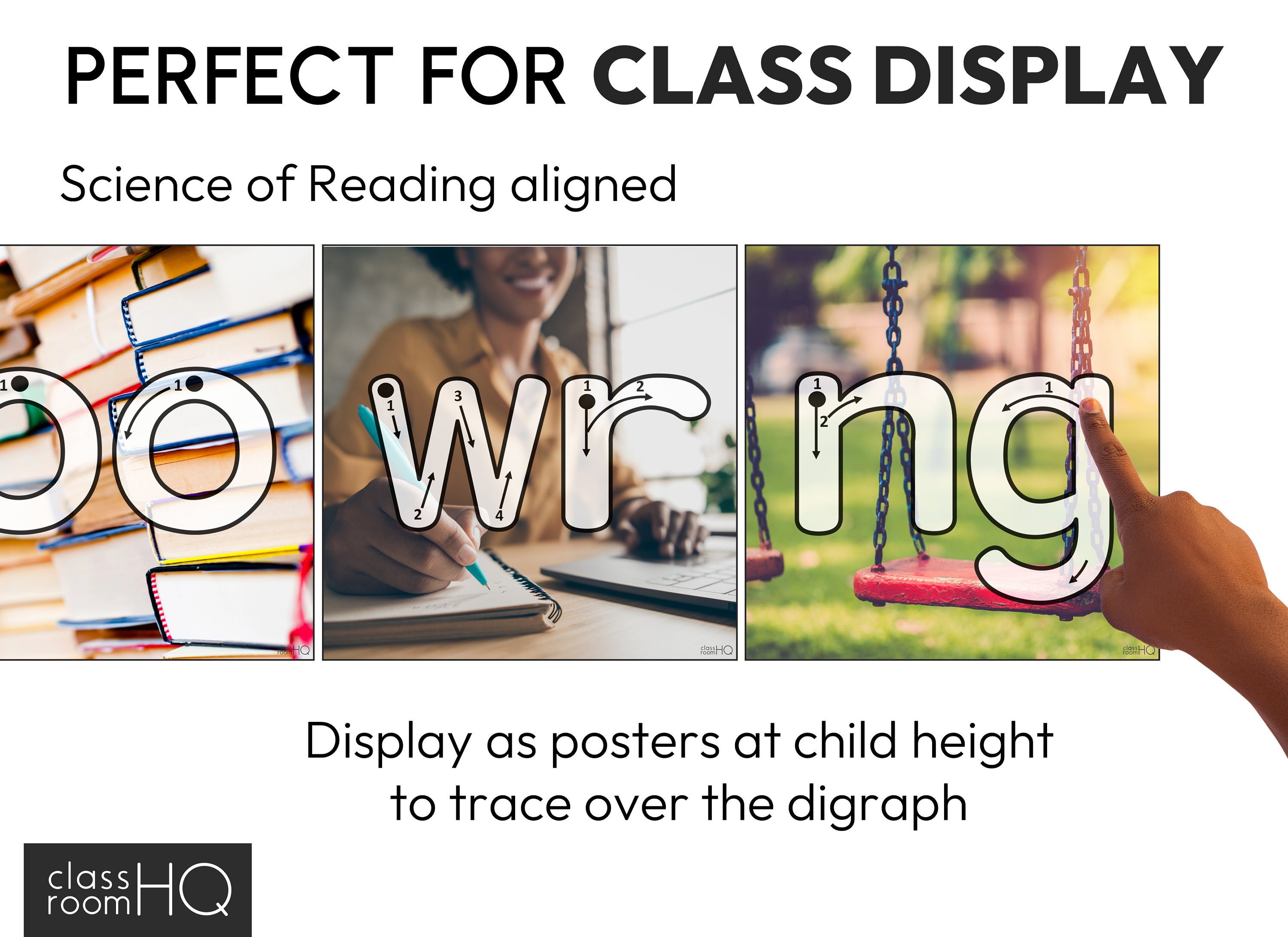 Traceable Digraph Mats - Hands on Digraph Posters | Science of Reading ...