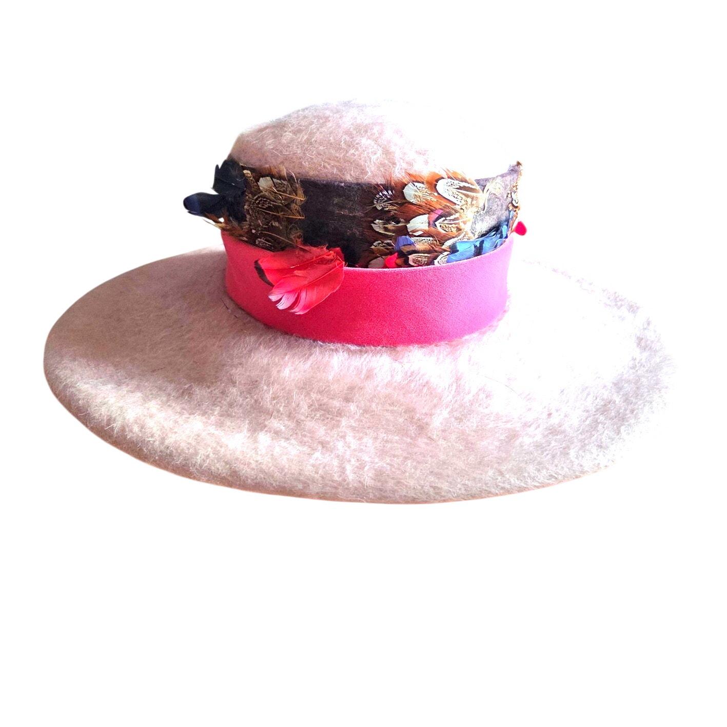 Pimp Hat With Feather - Etsy display picture 2