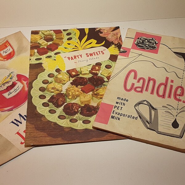 Vintage CookBooks Brand Advertising