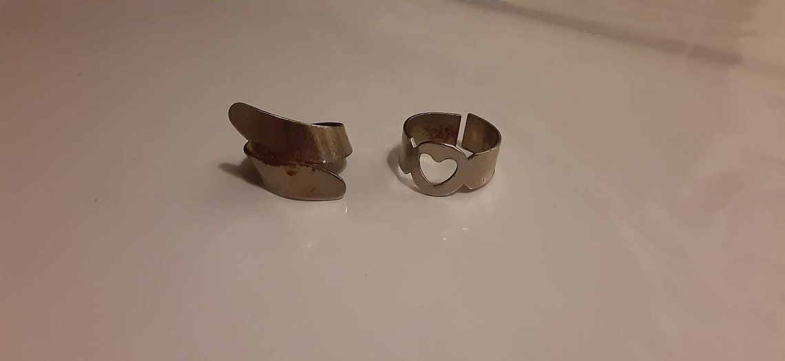 Vintage 1960's Cracker Jack Prize Rings Etsy