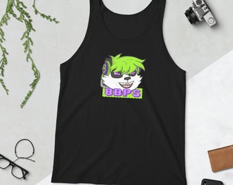 Camiseta sin mangas "Eight the Panda" de 8 bits Panda Strike