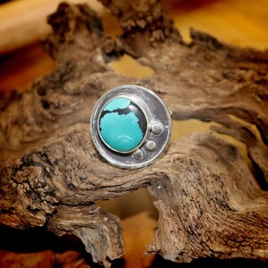 One of a kind turquoise ring