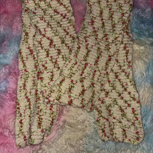hand knitted scarf