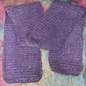 hand knitted scarf