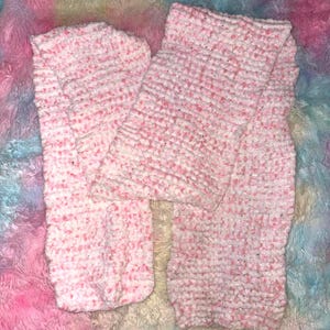 hand knitted scarf
