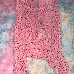 hand knitted scarf