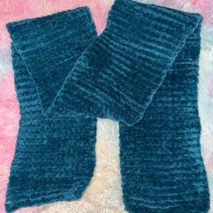 hand knitted scarf