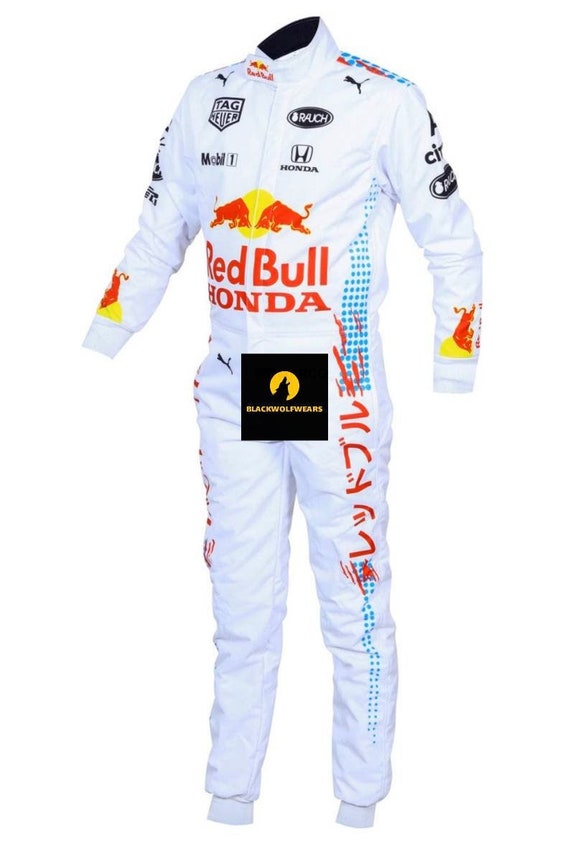 Racing Go Karting Suit Red Bull Honda Racing tuta stampata