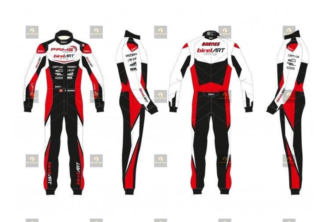 Racing Birel Art Go Kart Racing Suit for Adults and Kids With Etsy UK