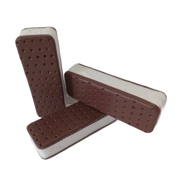 Fake Faux Ice Cream Sandwich prop Realistic looking!