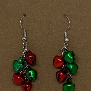 Jingle Bell Tassel Earrings