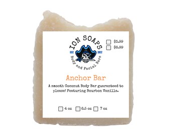 Bourbon Vanilla Soap Bar