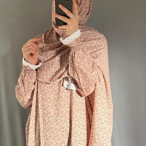 Prayer Dress Abaya Jilbab Maxi Dress Khimar Muslim Prayer Dress Modest Dress Islamic Dress Prayer Abaya for Women Prayer Clothes Salah Dress Pink