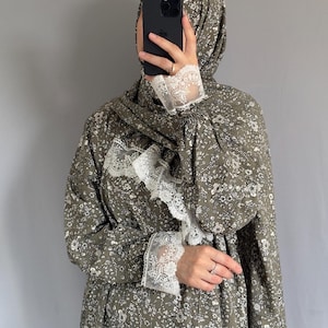Prayer Abaya / Overhead Abaya / Prayer Abaya Set / Prayer Dress for Woman / Prayer Clothes Muslim / Prayer Gown / Prayer Outfit/ Salah Dress