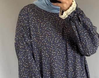 Prayer Dress Abaya Jilbab Maxi Dress One Piece Muslim Women Prayer Garment Eid Gift Long Dress Khimar Islamic gifts Salah dress Prayer set