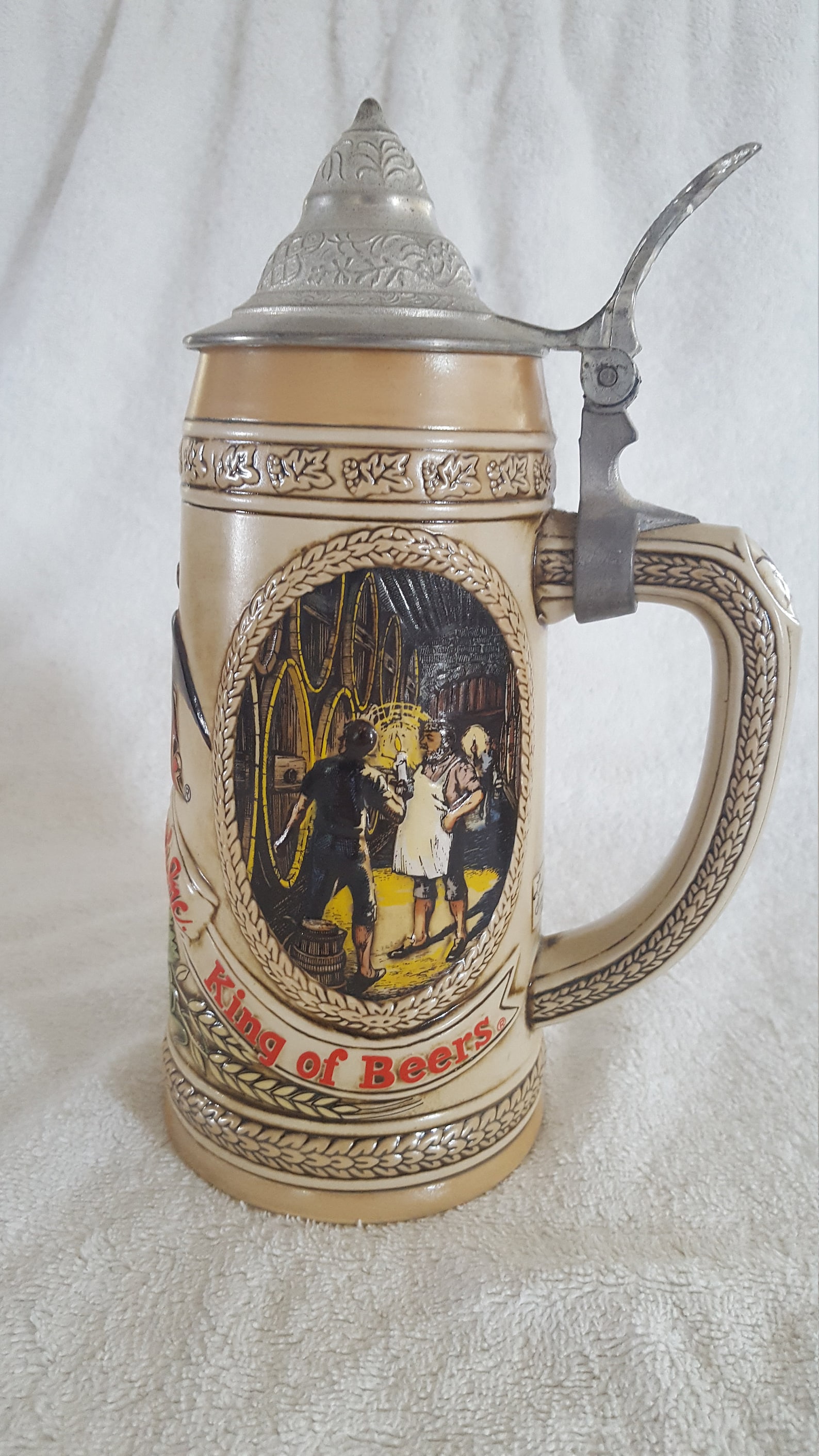 Budweiser Stein limited edition Etsy