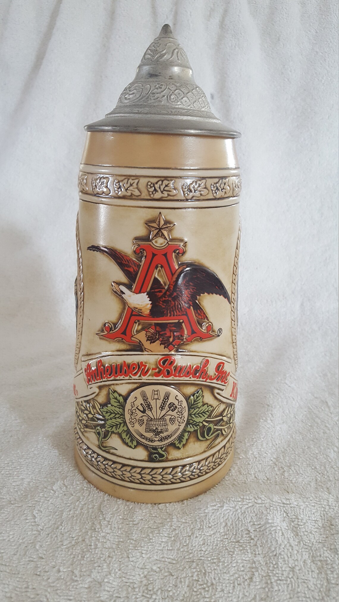 Budweiser Stein limited edition Etsy