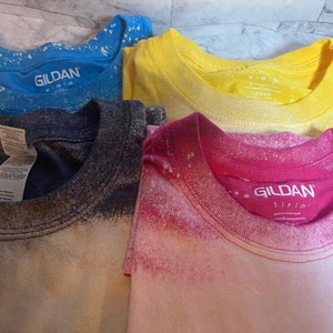 Unisex Bleached T-Shirts