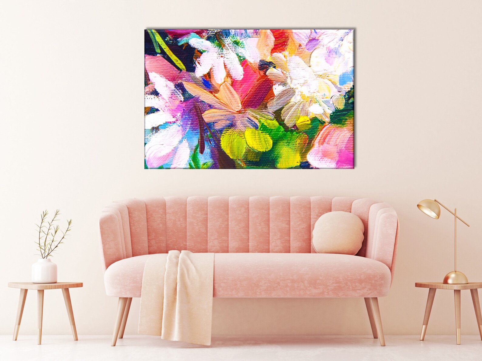 Floral Wall Art Botanical Painting Print Abstract Painting Etsy