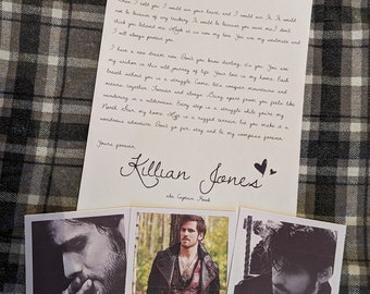 Killian Jones (Captain Hook) Character Comfort Letter