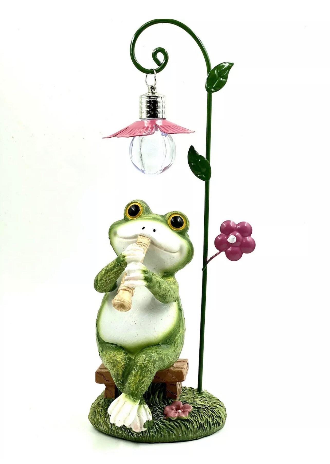 Outdoor Gartenfigur Mit Solarlicht - Dekorative Figur Für Garten, Terrasse Oder Balkon