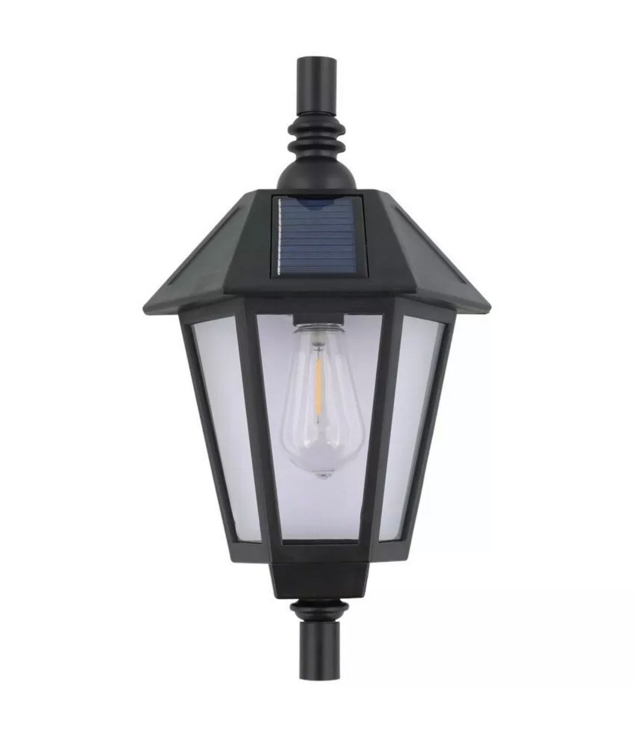 Retro LED Solar Solar Wandleuchte Outdoor Garten Licht | Etsy