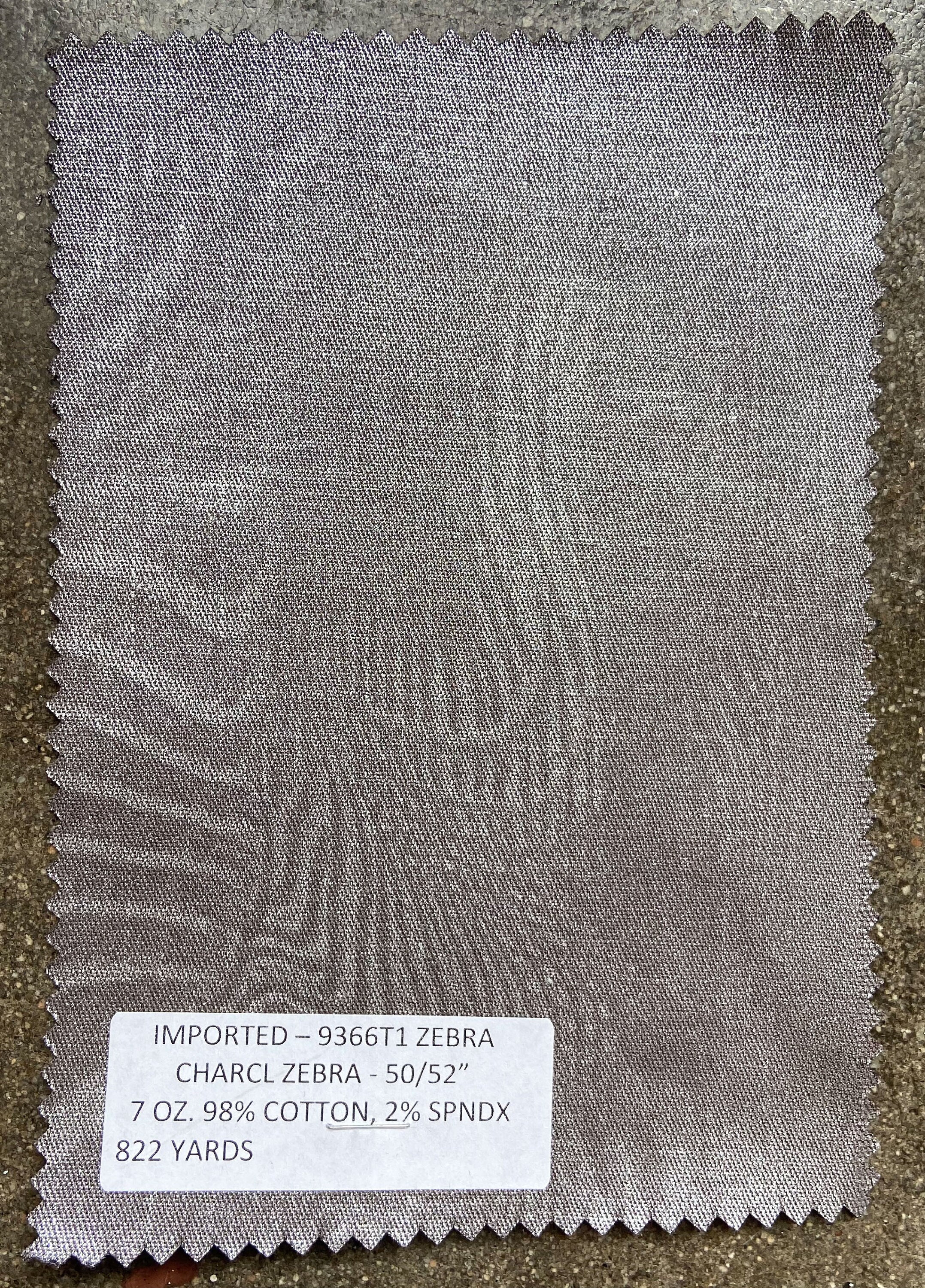 3 Yards Silver Metallic Zebra Coated Grey Denim Fabric Shiny Coated Denim 7 oz 98 Cotton 2 Spandex