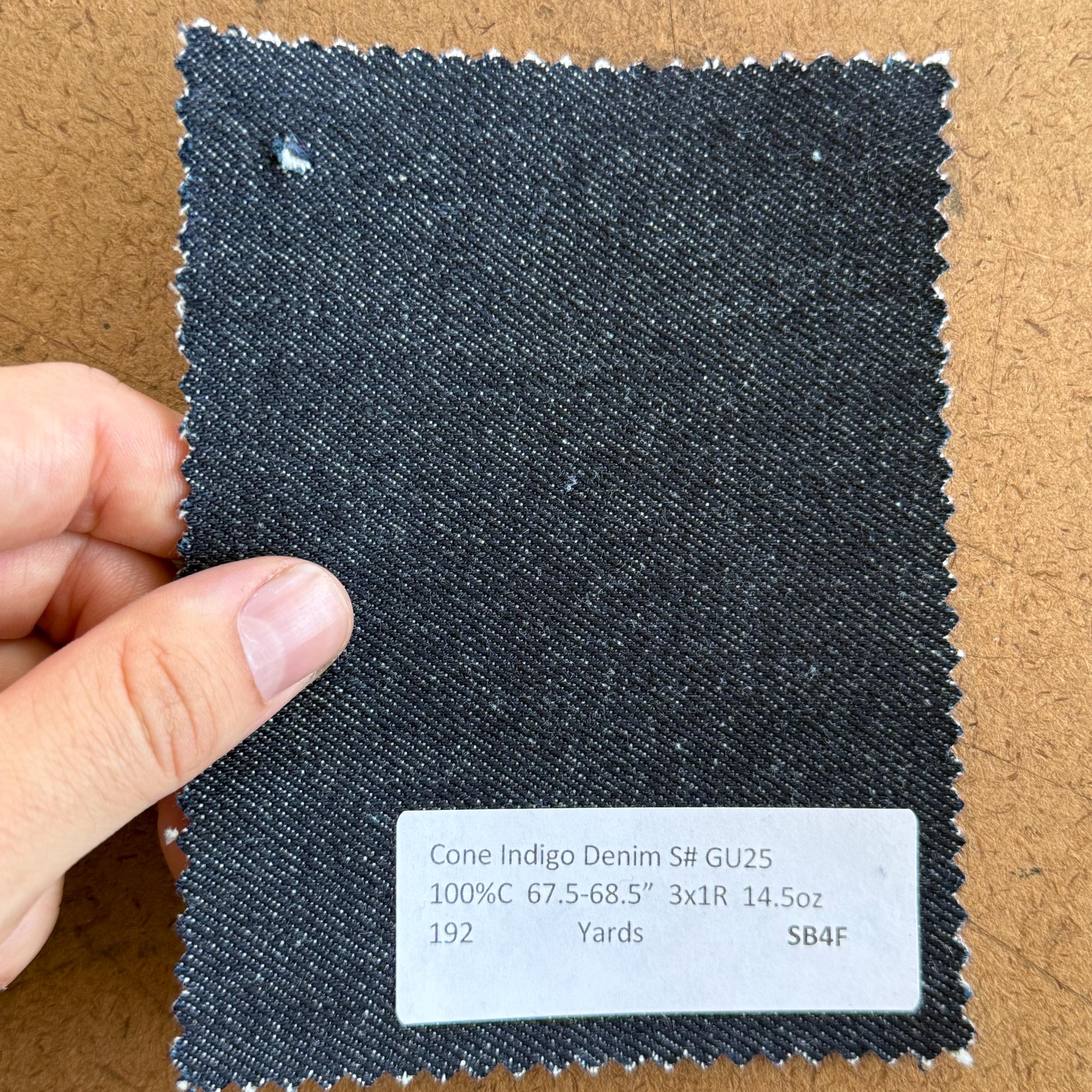 3 Yards Cone Indigo Denim 100% Cotton 14.5 Oz 67.5-68.5” - Etsy