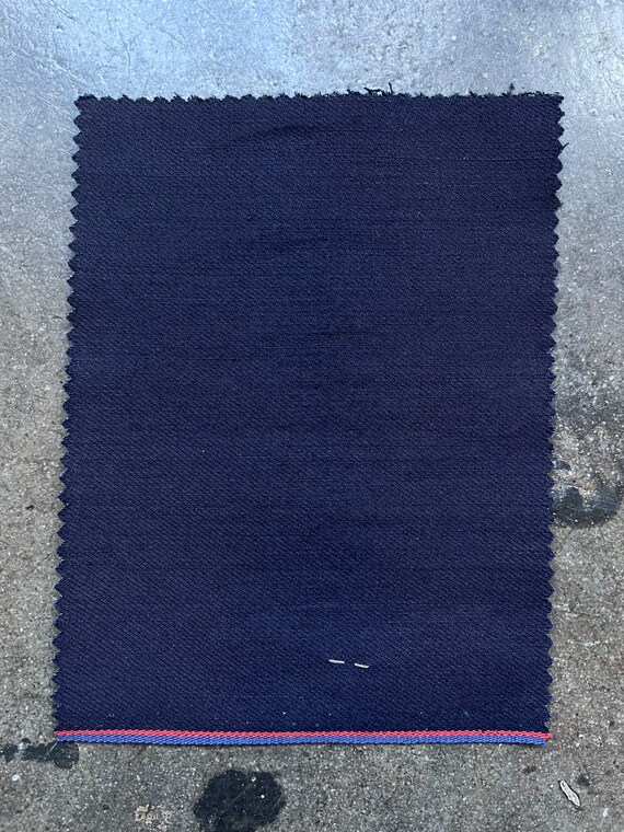 Indigo / Black Japanese Selvedge Denim 