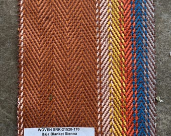 3 yards Baja Blanket Fabric Brown 11oz 100% Cotton 45”