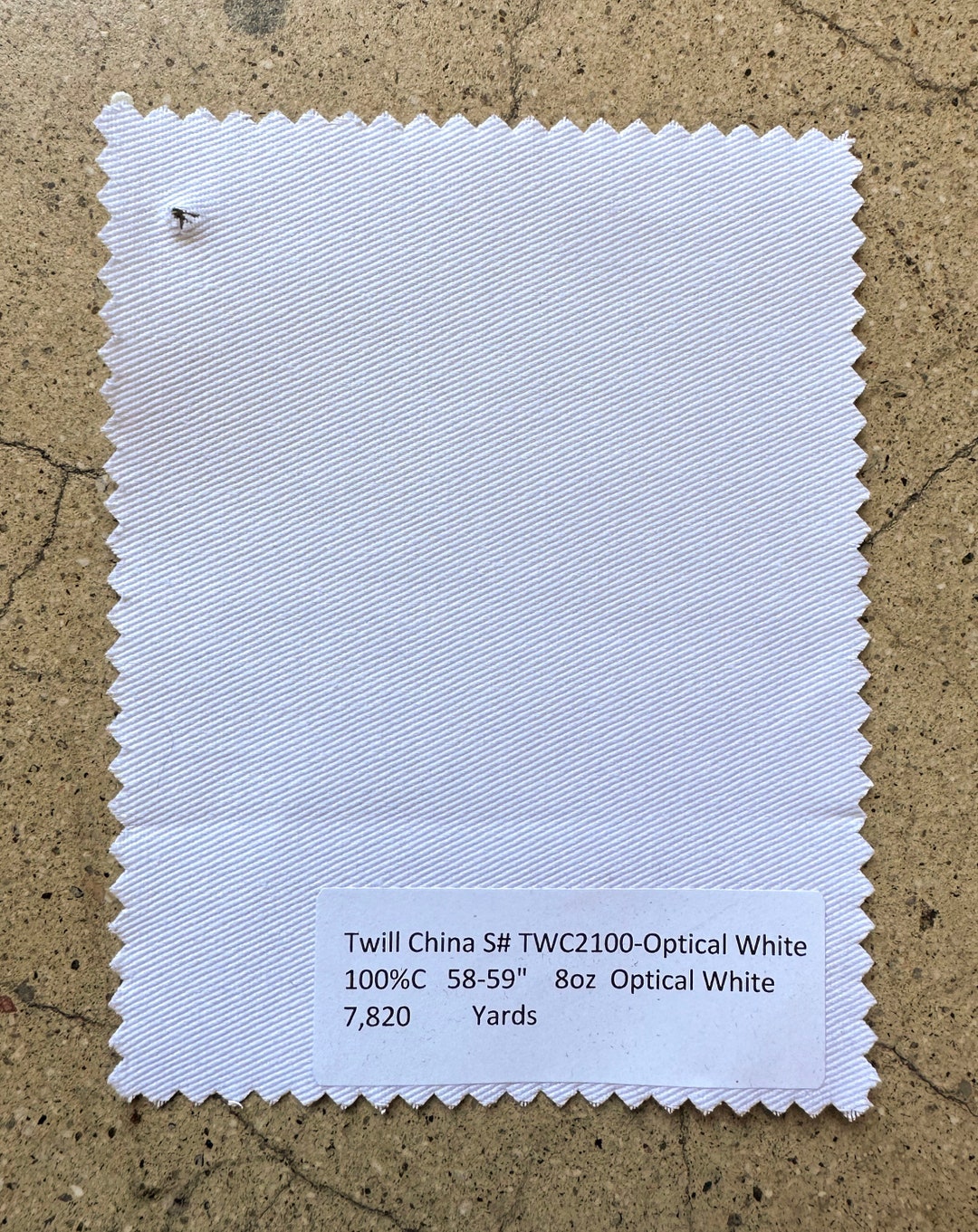 Optic White by meter