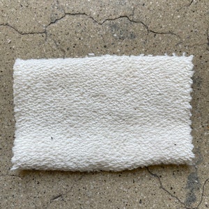 Heavy Weight French Terry Fabric by the Roll 100% Cotton / Cotton Poly
