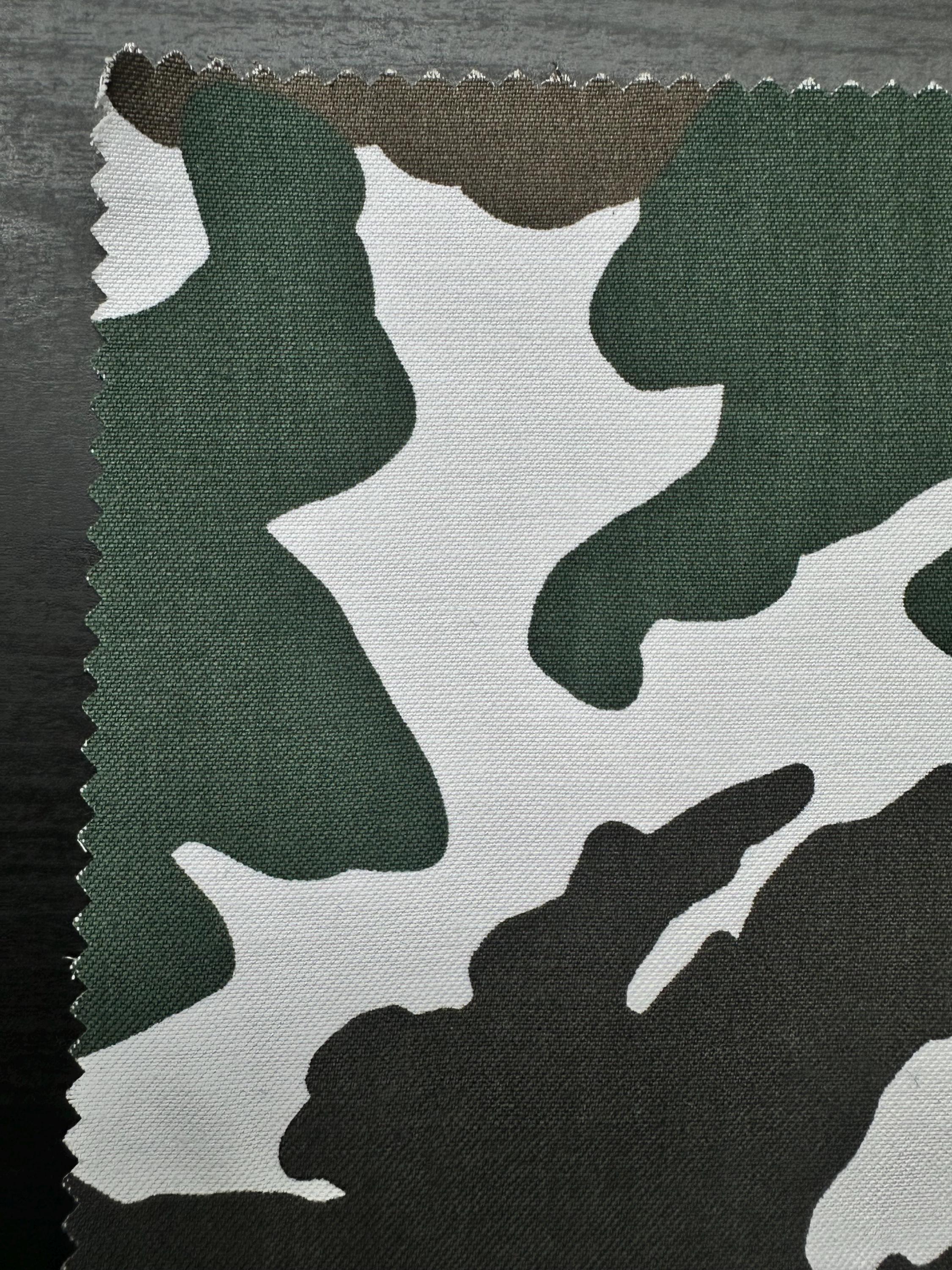 3 Yards Japanese Camo Twill Fabric 100% Organic Cotton 8.5 Oz 56