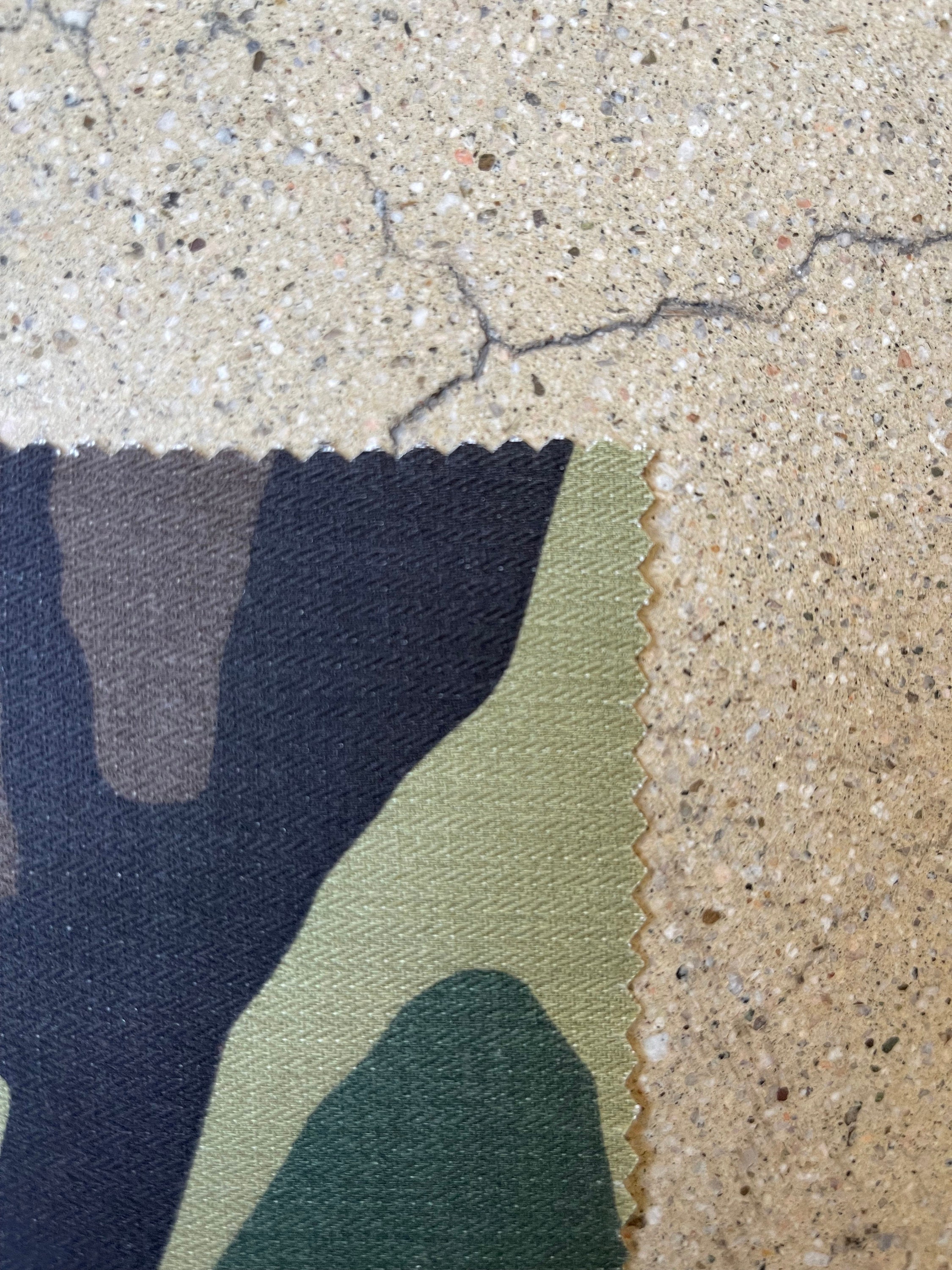 3 Yards Twill China Herringbone Camo Twill Fabric Camouflage Print 