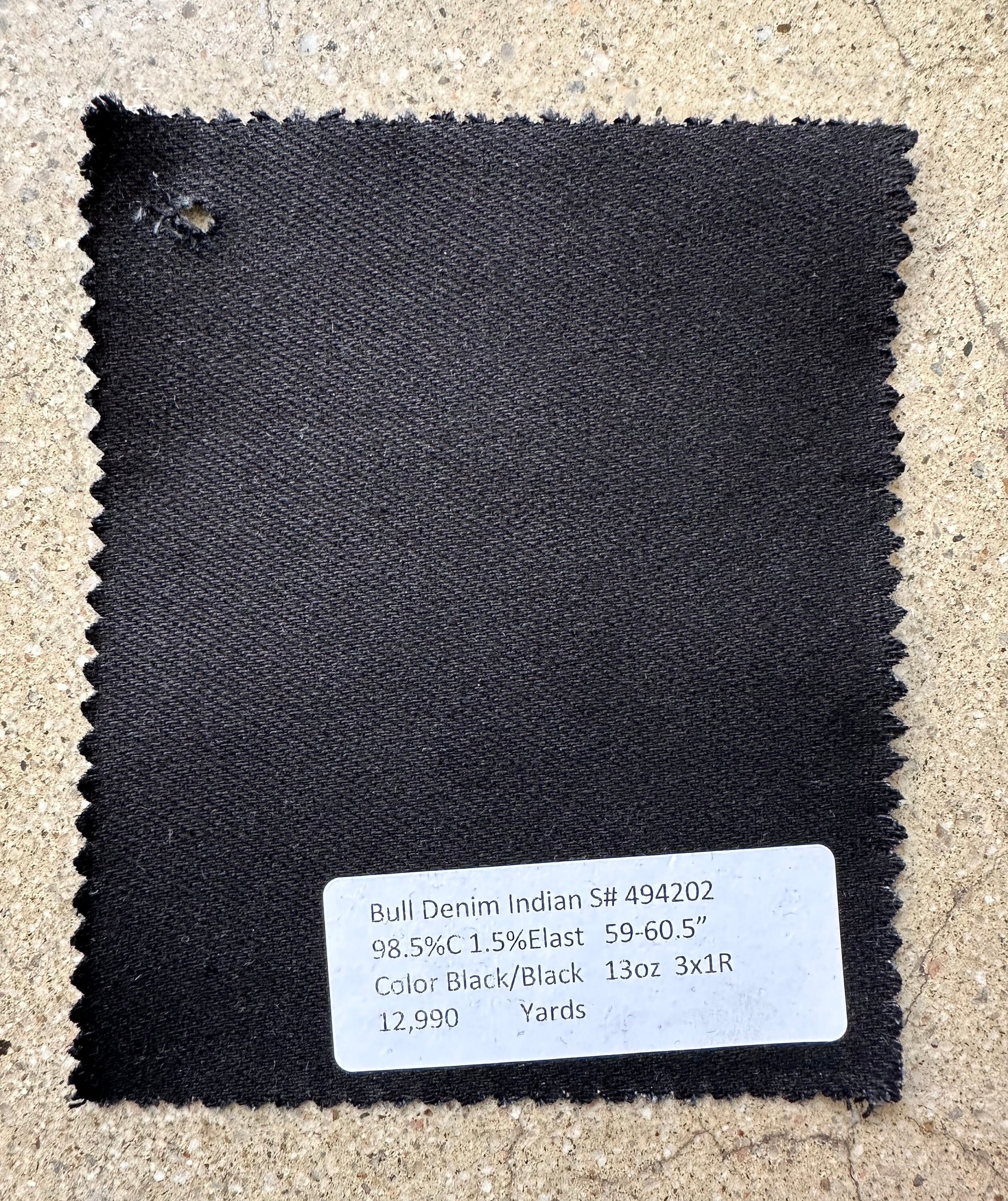Black bull sale denim fabric