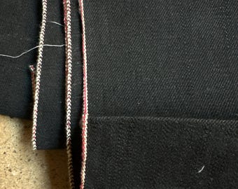 64” Black / Black Japanese Slub Selvedge Denim 18-19 oz 100% Cotton