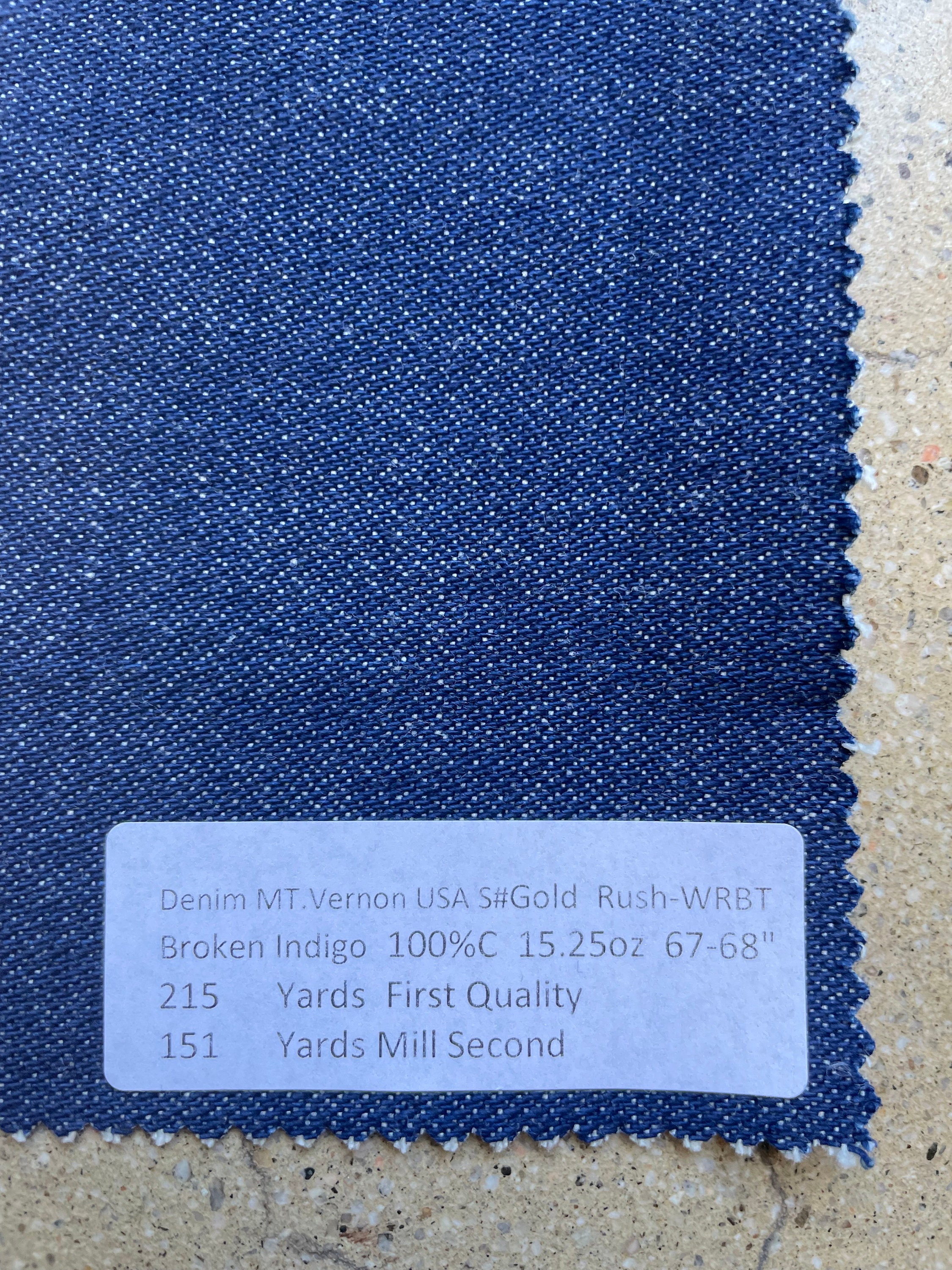 【COLOR iN ID】Indigo Tin Damaged Denim COLOR iN ID】Indigo Tin Damaged Denim (COLOR iN ID/デニム