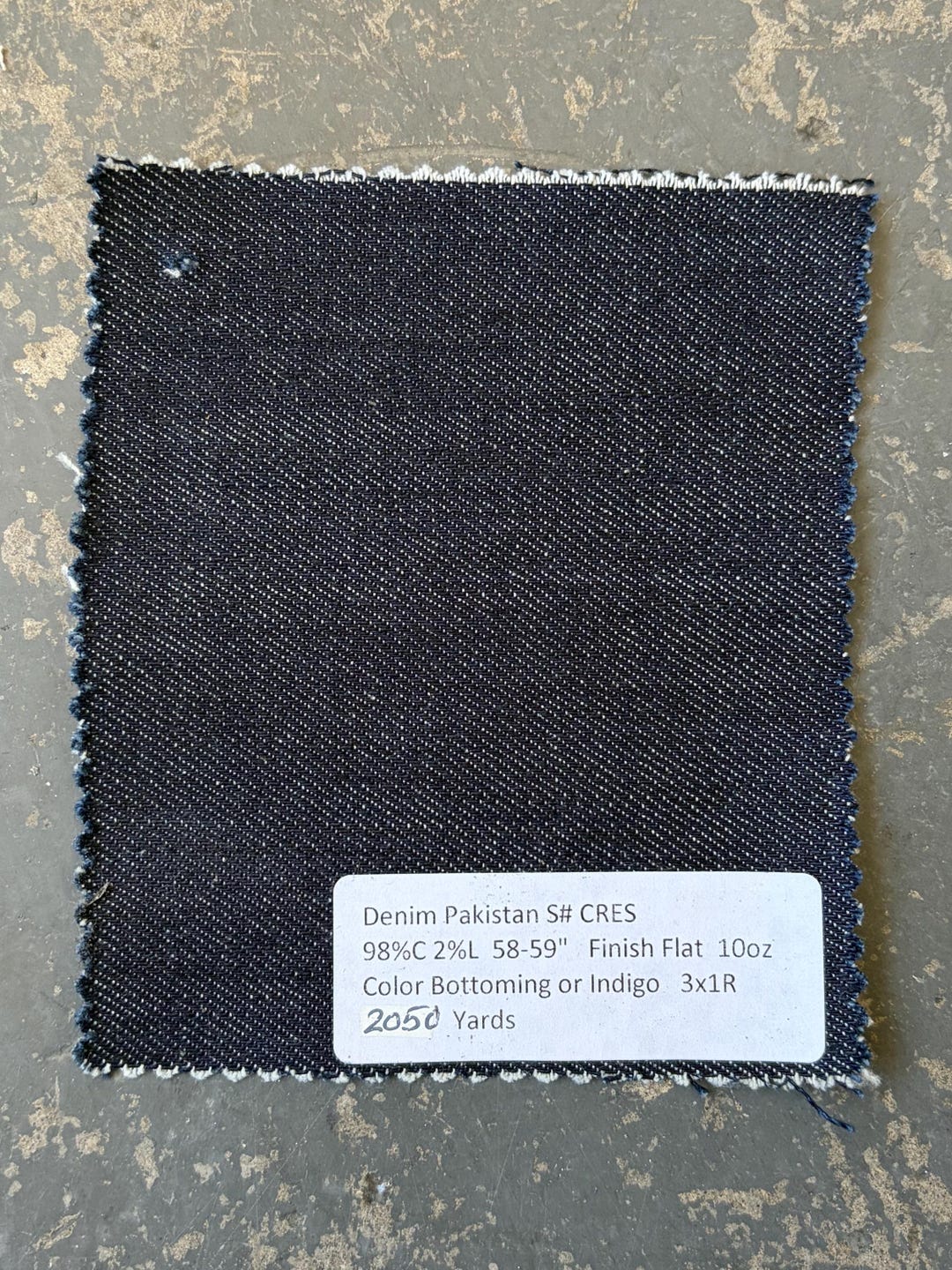 3 Yards Denim Pakistani 98%C 2L 10.5oz 58-59” - Etsy