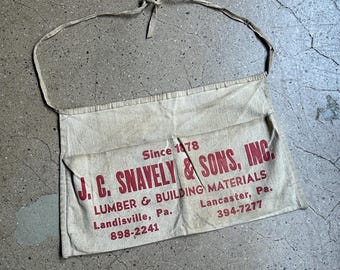 1900’s Vintage Apron 1930-1950’s Cotton
