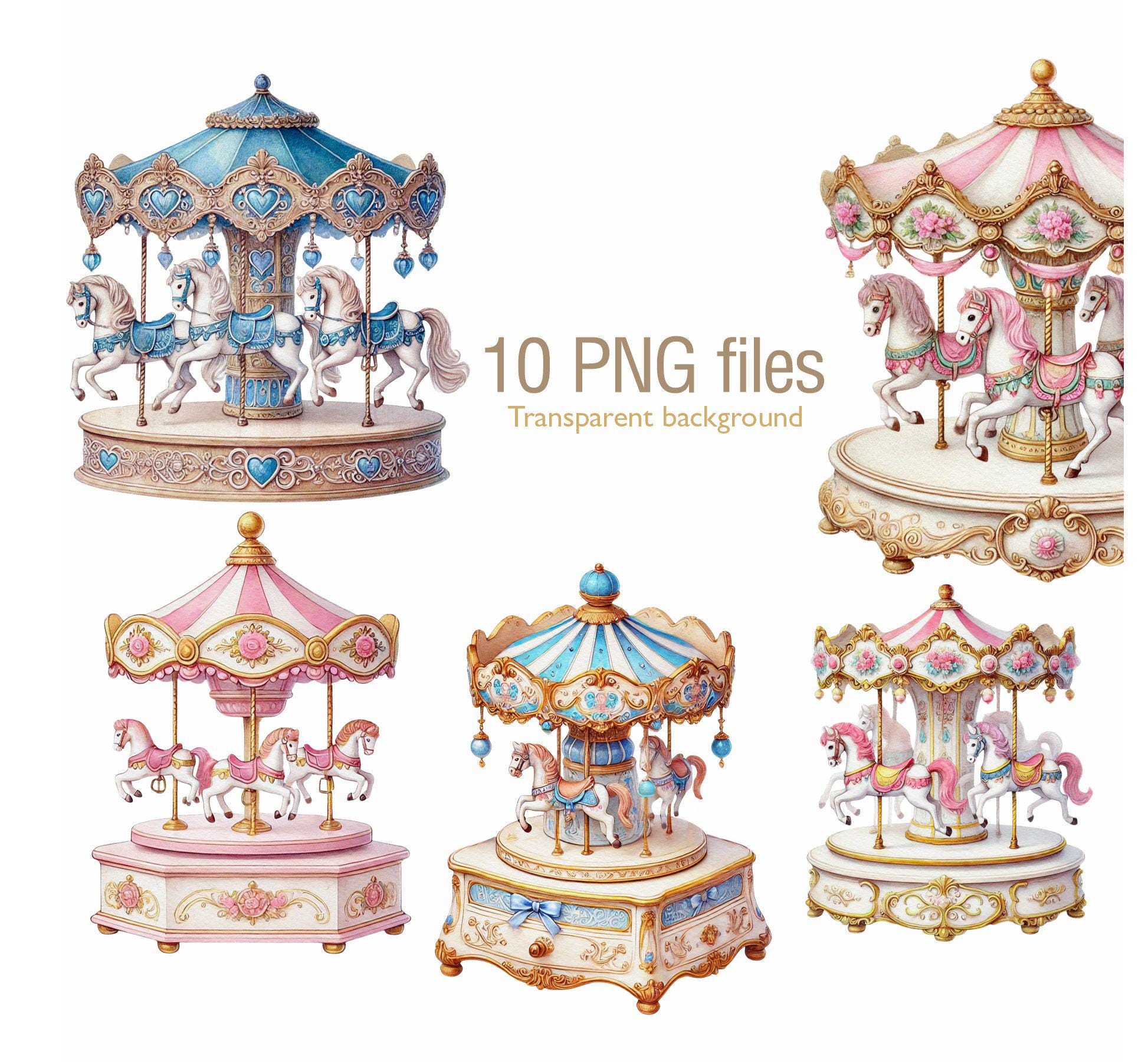 Antique carousel horse - Etsy 日本