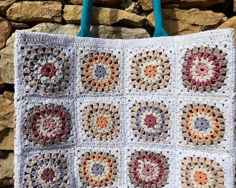 Grand cabas crochet