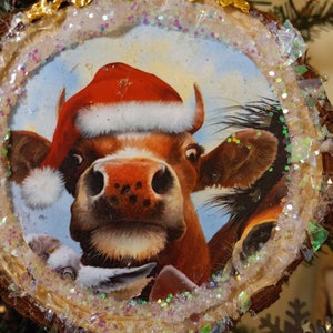 Farmhouse Christmas ornament