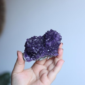 Estalactita de amatista drusa