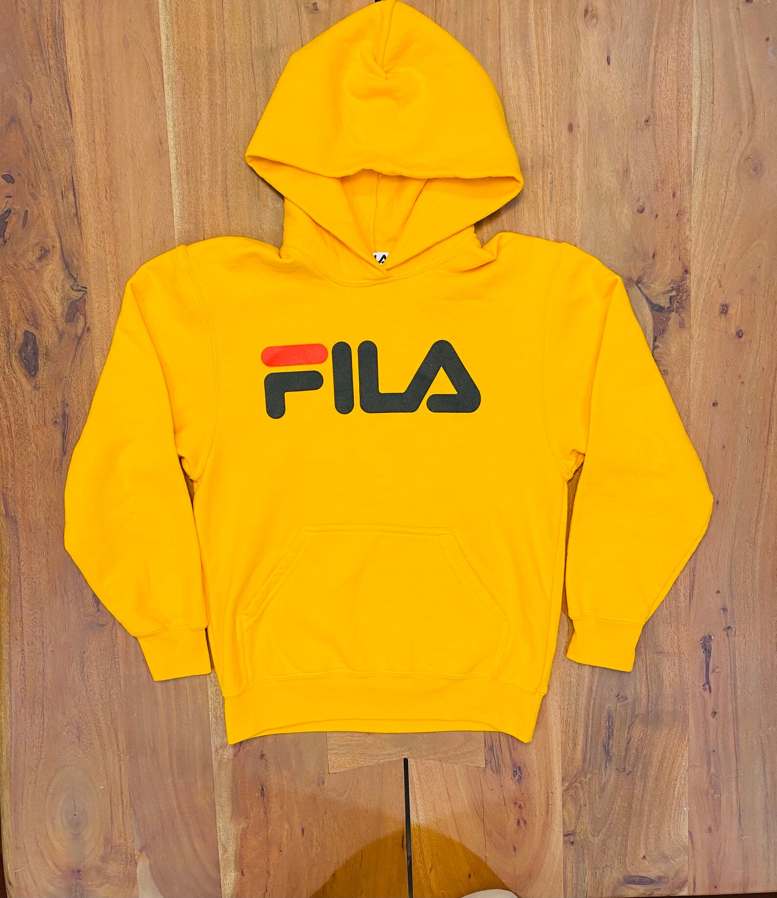 yellow fila jumper