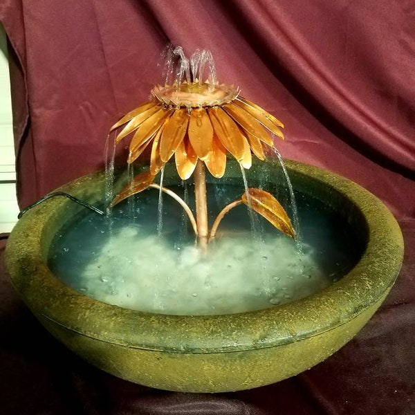Tabletop Fountain Etsy