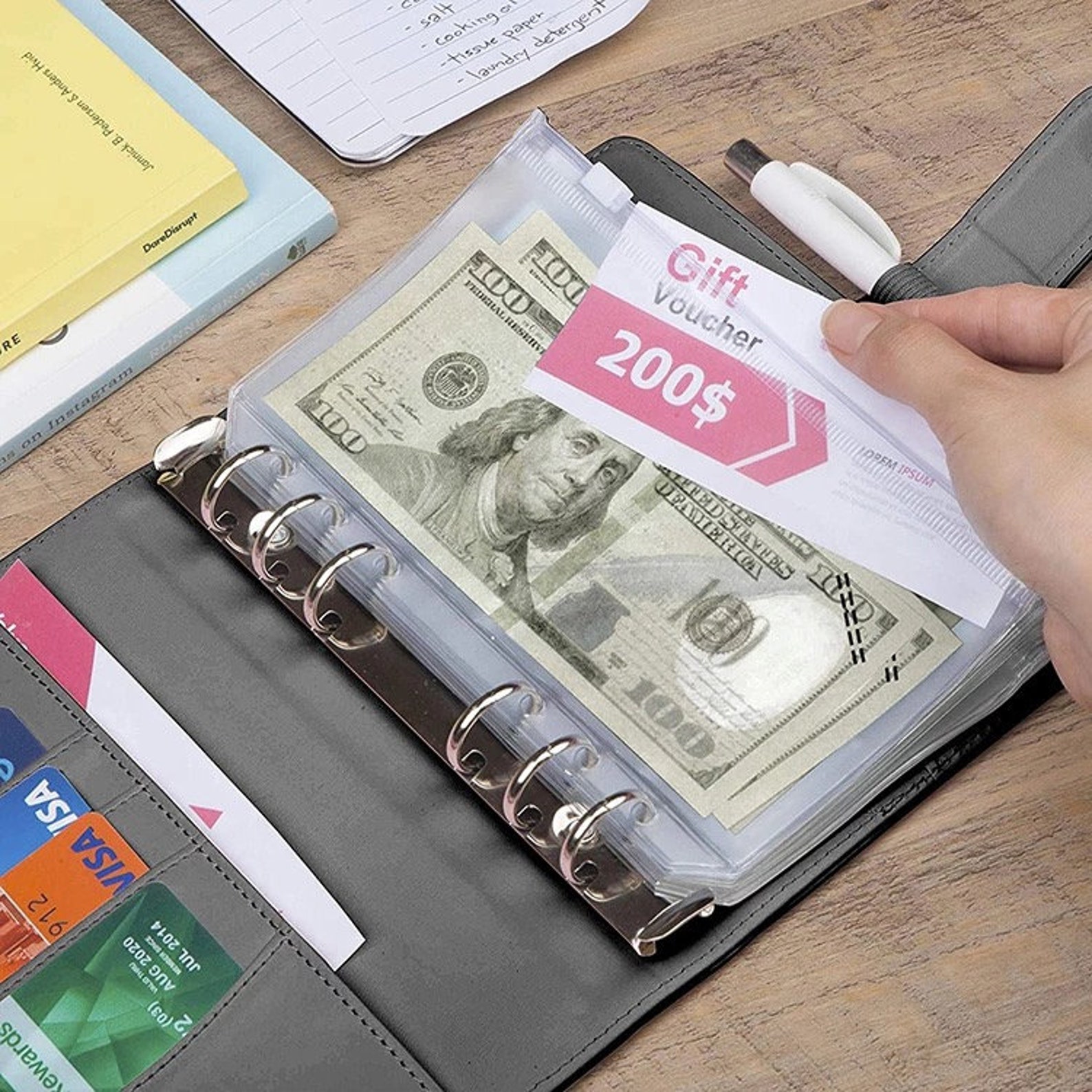 Custom personalized Budget cash savings couponing organizer Etsy