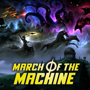 MOM MOC - Piotr Dura MTG ap - March of the Machine Commander - Magic: the Gathering Artist Proof + Original Art