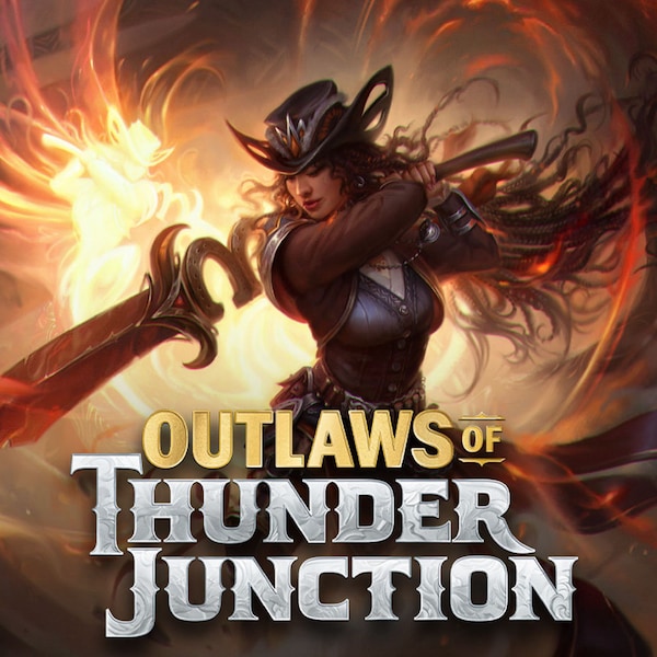 OTJ BIG - Ap MTG de Justyna Dura (Gil) - Outlaws of Thunder Junction Magic : the Gathering - Art original Epreuve d'artiste disponible - Holy Cow !